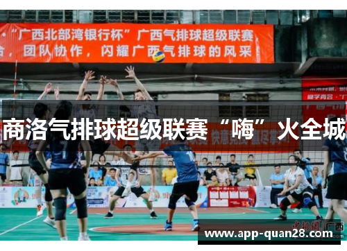 商洛气排球超级联赛“嗨”火全城